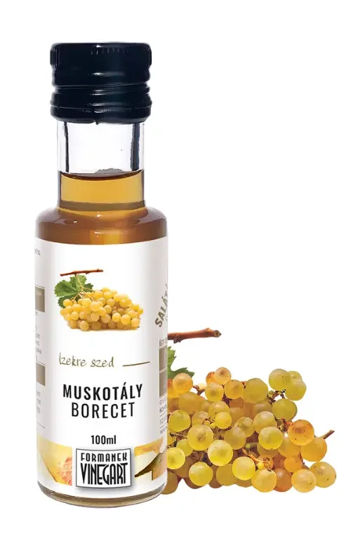 Formanek Vineg'art Muskotályos borecet 100 ml-Tárkonyos fűszerecet 100 ml-Gránátalmás balzsamecet 100 ml csomag
