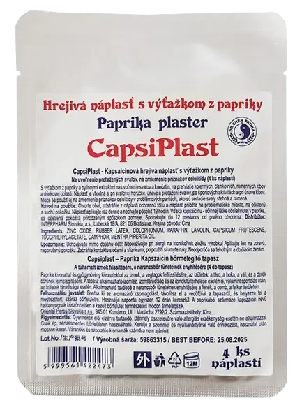 Dr. Chen Paprika hőtapasz 4 db