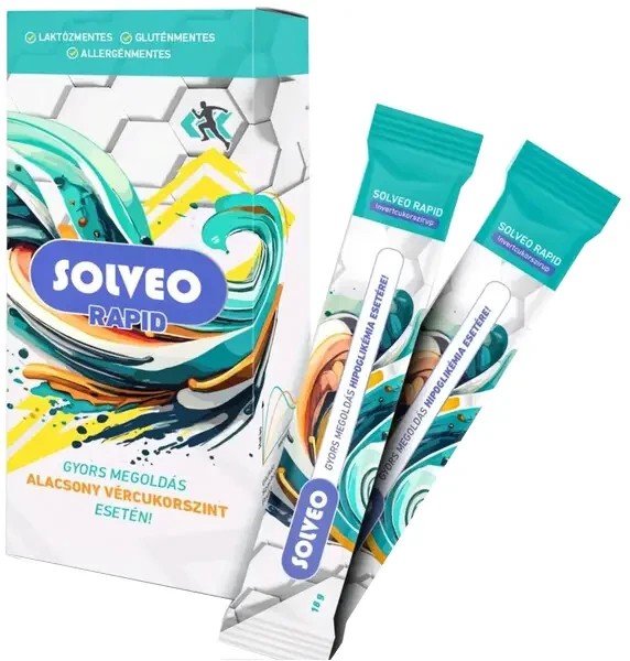 Solveo Rapid Invertcukorszirup 180 g