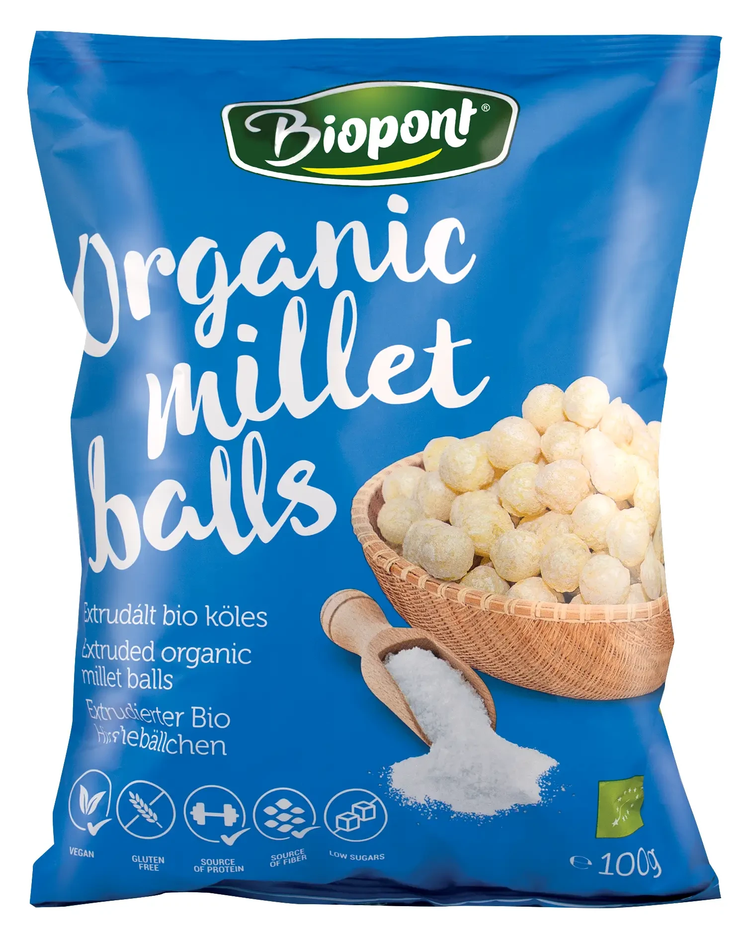 Bio kölesgolyó enyhén sózott 100 g