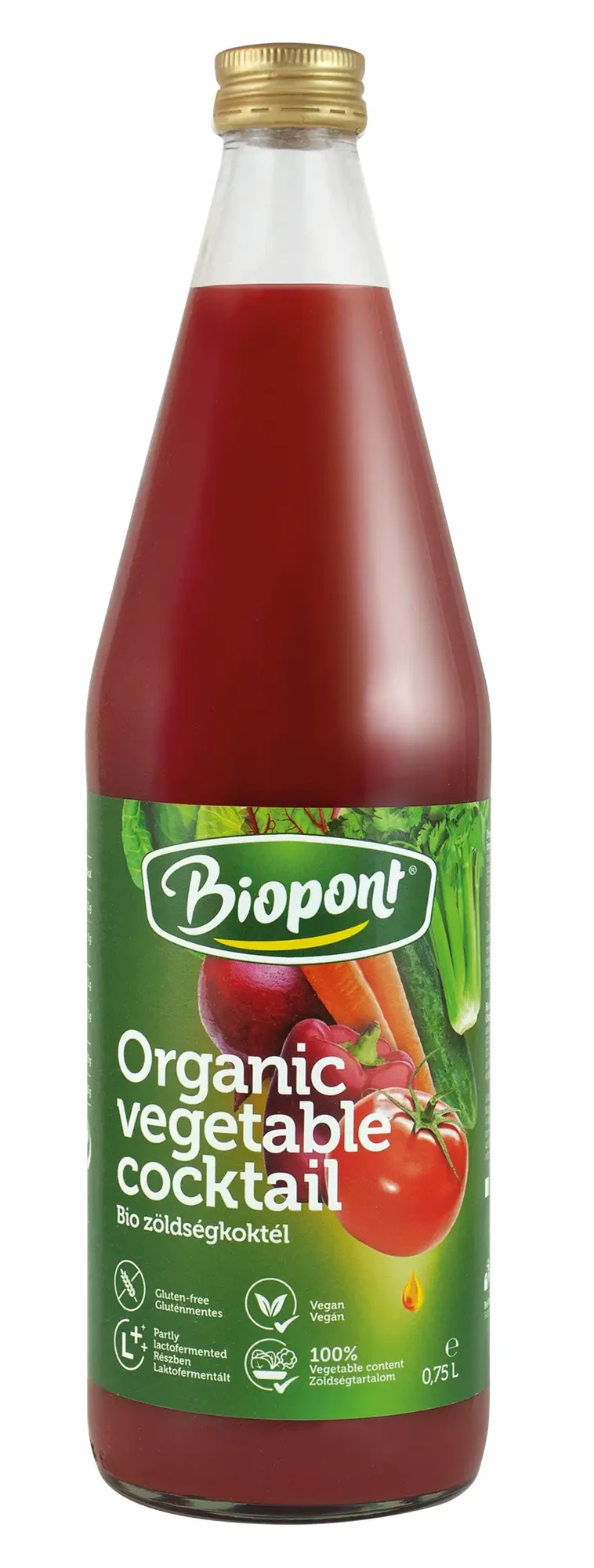 Biopont BIO Zöldségkoktél 750 ml