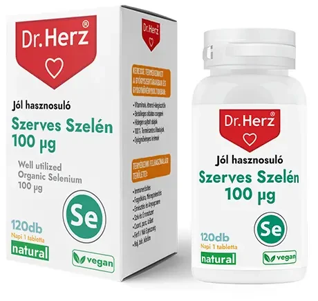 DR Herz Szerves Szelén 100 µg 120 db