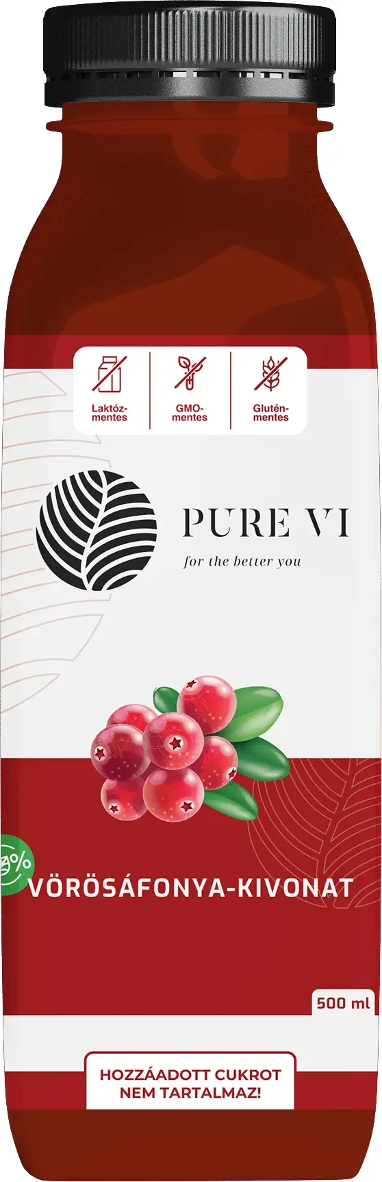 Pure Vi Vörösáfonya-kivonat 500ml