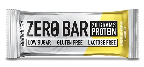 BioTech USA Zero Bar Csokoládé-banán ízű 50g