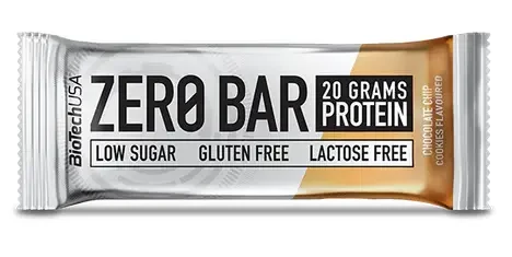 BioTech USA Zero Bar Chocolate chip cookies ízesítésű 50 g