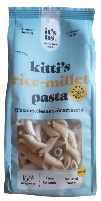 it's us KITTI's Gluténmentes rizses-köleses száraztészta penne 200 g