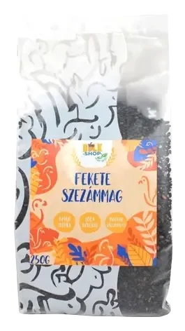 Bulkshop Szezámmag, fekete 250 g
