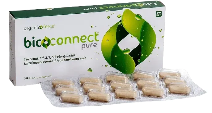 Bioconnect Pure 100% Béta-glükán kapszula 30db