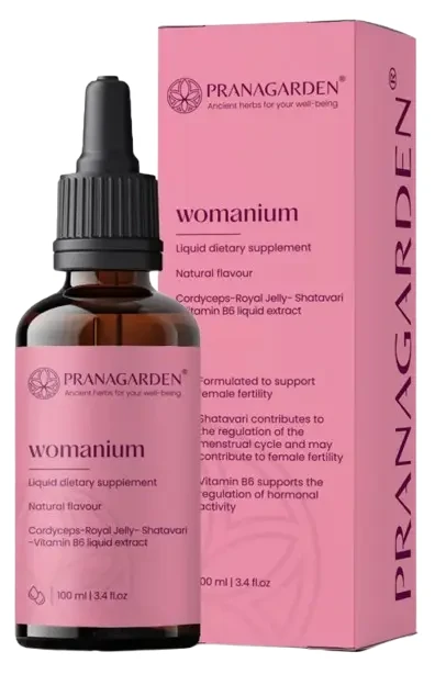 Pranagarden Womanium folyékony étrend kiegészítő 100 ml