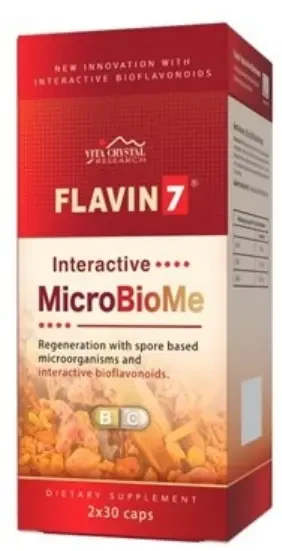Flavin 7 Interactive MicroBioMe kapszula START csomag 2x30 db