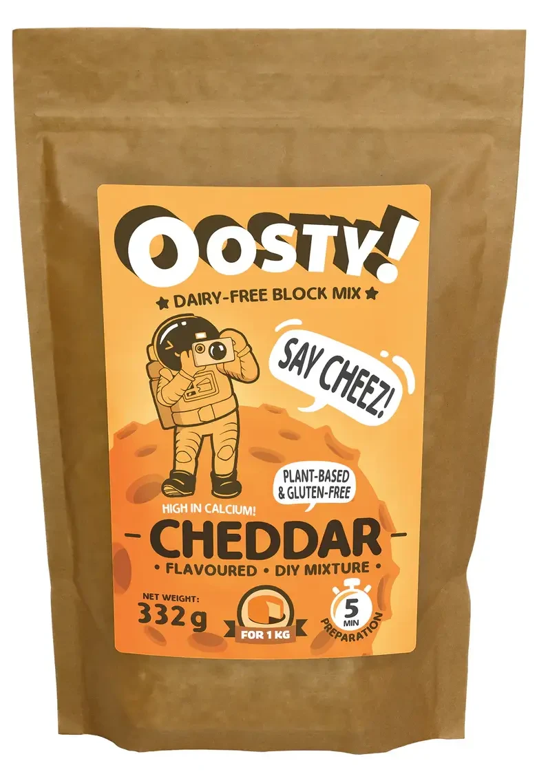 Éden Oosty! Cheddar Ízű Növényi Alap Mix 332 g