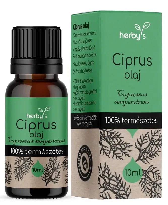 Herby's Ciprus olaj 10 ml Food Grade
