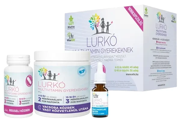 WTN Lurkó Multivitamin Gyerekeknek (Minikapszulás) 1 csomag