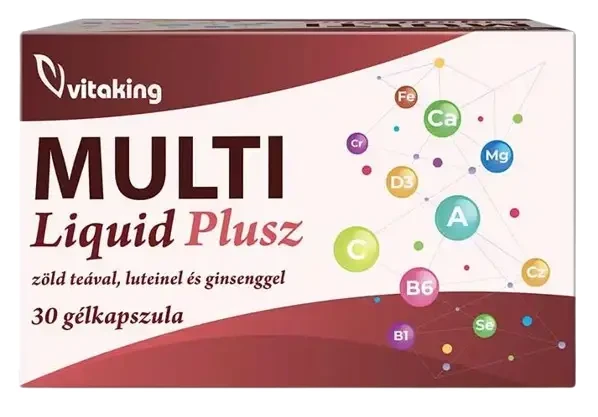 Vitaking Multi Liquid Plusz 30 db