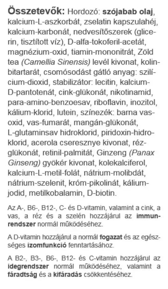 Vitaking Multi Liquid Plusz 30 db