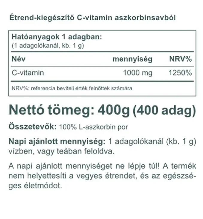 Vitaking Aszkorbinsav por 400g