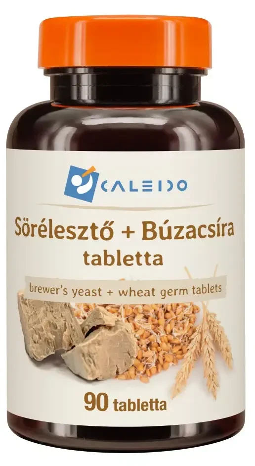 Caleido Sörélesztő + Búzacsíra tabletta 90db
