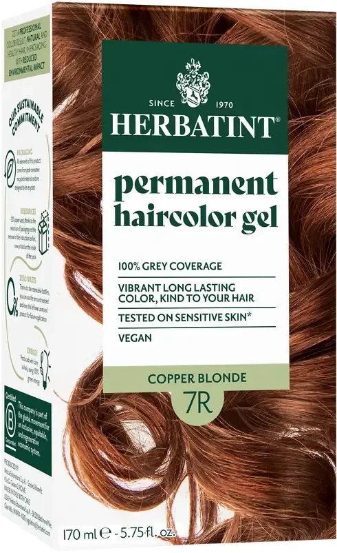 Herbatint 7R Réz szőke hajfesték 170 ml