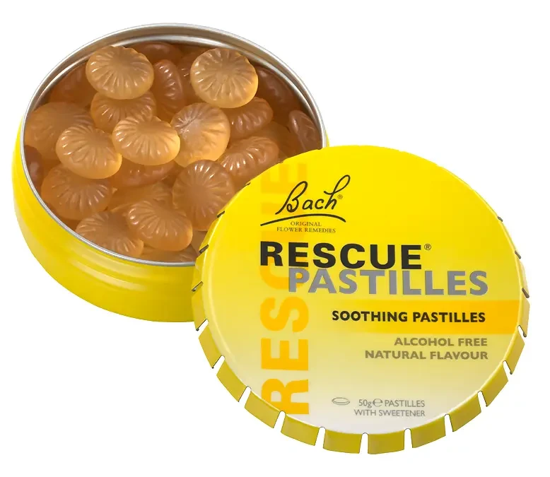 Bach RESCUE pasztilla narancsos 50g