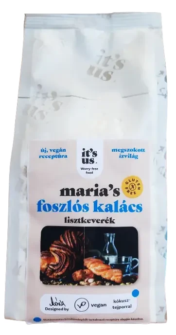 it's us Maria's foszlós kalács gluténmentes lisztkeverék 500 g