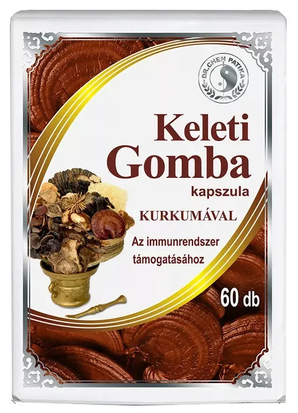 Dr. Chen Keleti Gomba+Kurkuma kapszula 60 db