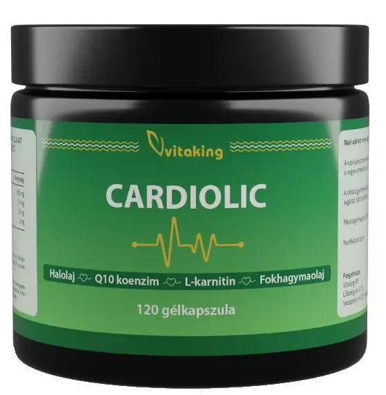 VK Cardiolic Q10+Omega+L-Carn+Garlic 120 db