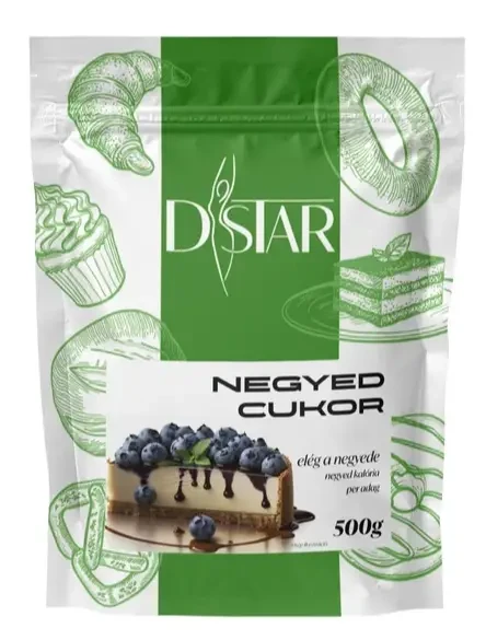 D-STAR Négyszeres erősségű cukor édesítőszerrel 500g