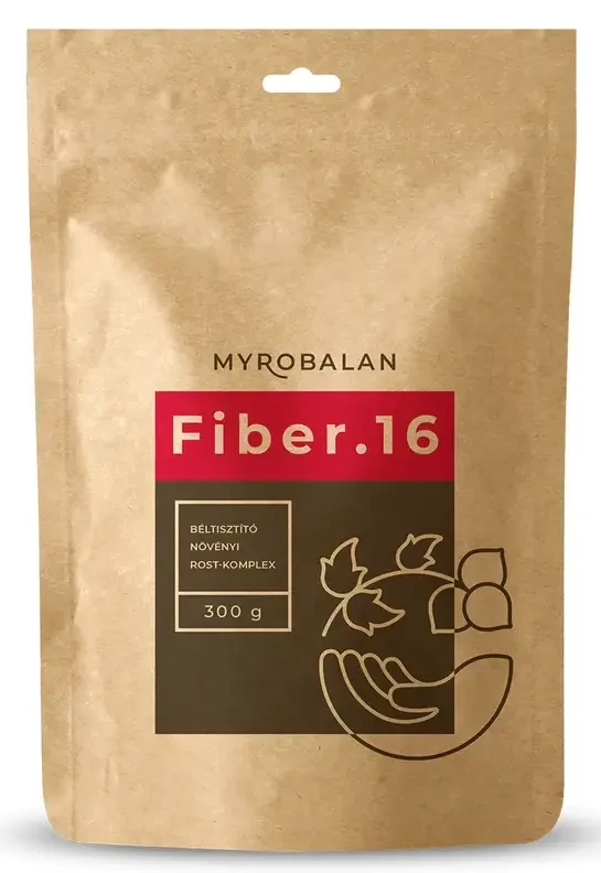 Myrobalan Fiber.16 prebiotikus béltisztító növényi rost-komplex 300g