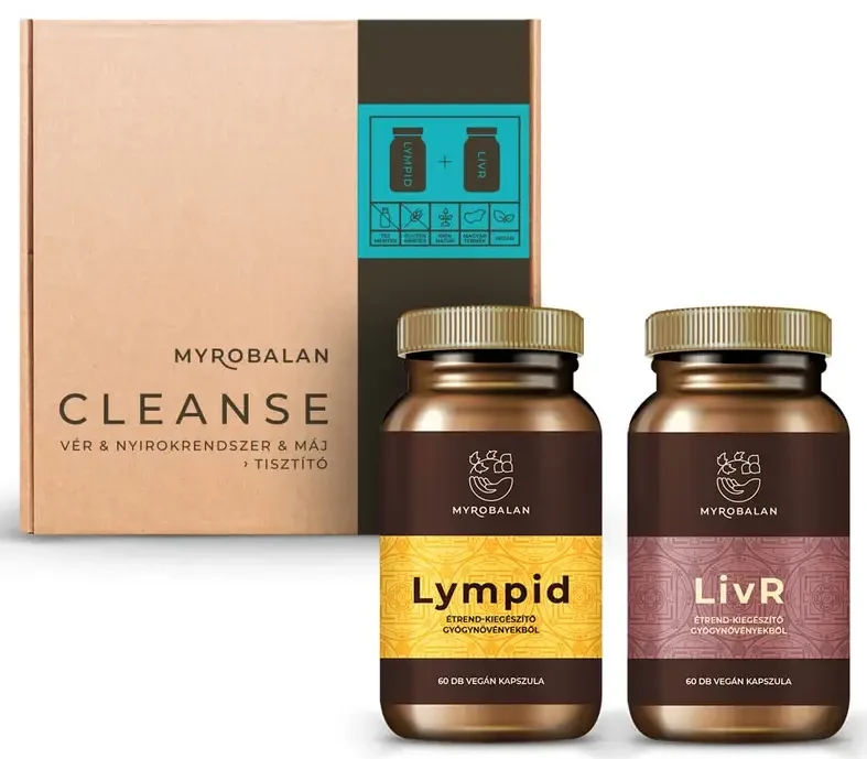 Myrobalan Cleanse vér- & nyirokrendszer & máj tisztító program