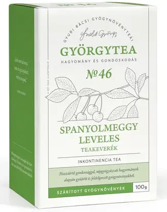 Györgytea Spanyolmeggy leveles teakeverék (Inkontinencia tea) 100g