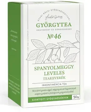 Györgytea Spanyolmeggy leveles teakeverék 50g