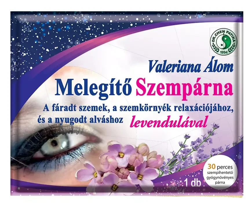 Dr. Chen Valeriana Álom szempárna levendulával 1 db