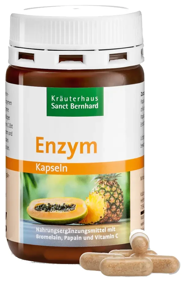Sanct Bernhard Ananász Papaya Enzym kapszula 90 db