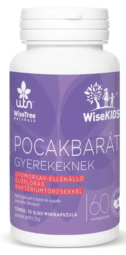 WTN Pocakbarát gyerekeknek 60 db minikapszula