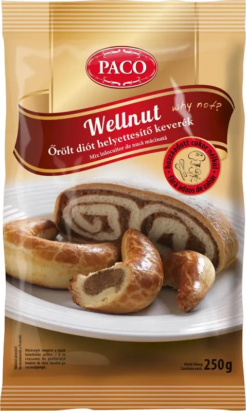 Wellnut diópótló keverék hozzáadott cukor nélkül 250g