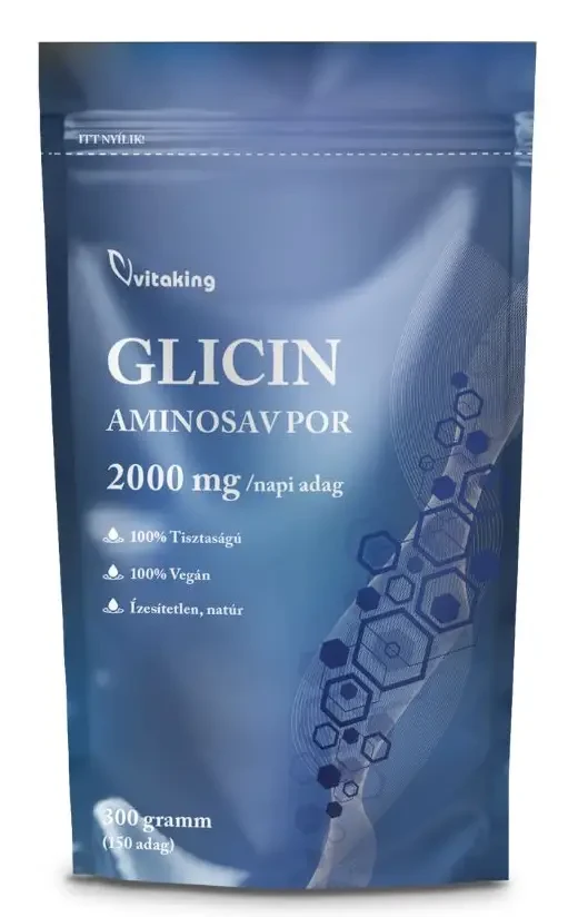 Vitaking Glicin Aminosavpor 300 g