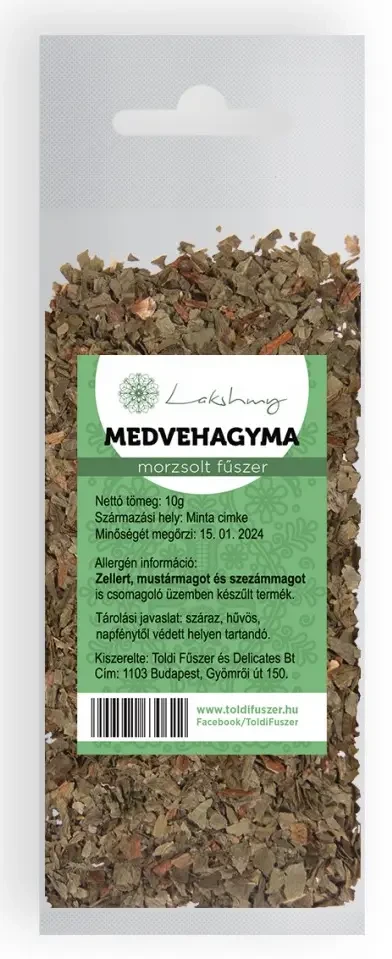 Medvehagyma morzsolt 10g
