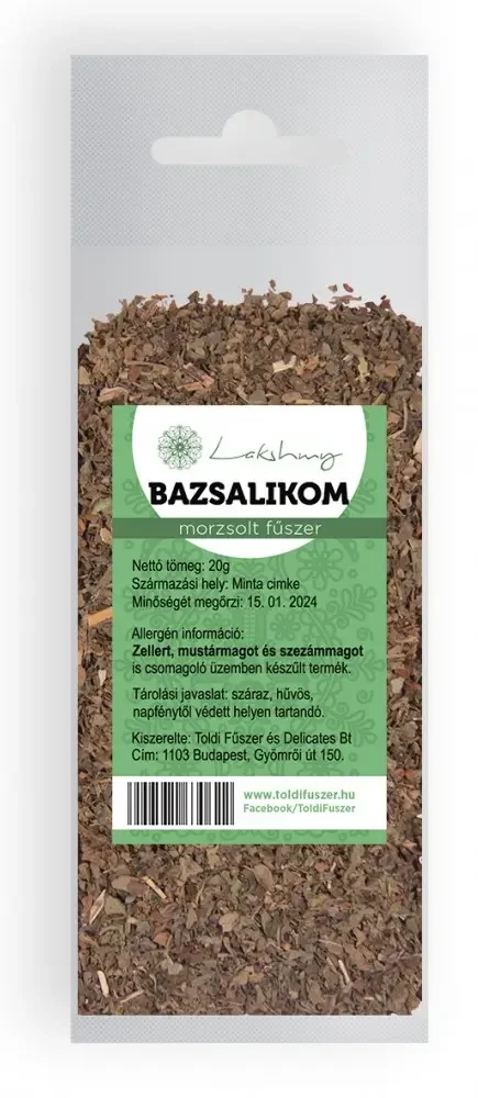 Bazsalikom morzsolt 20g