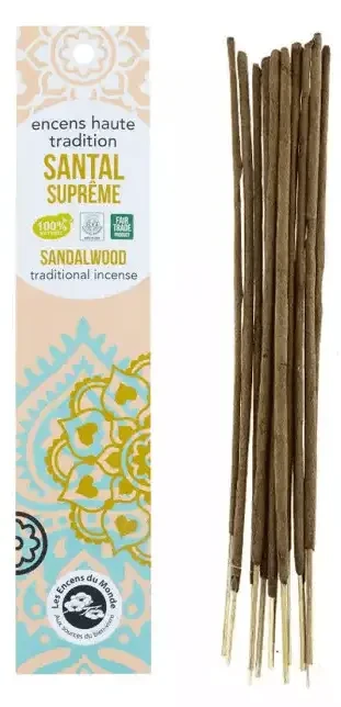 Aromandise - India világa Szantálfa füstölőpálcika 18 szál / csomag