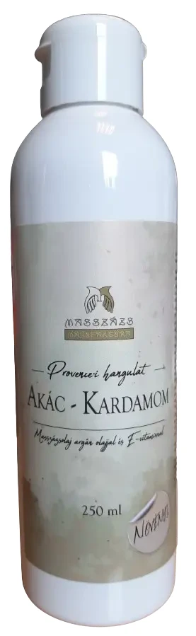 Masszázs Manufaktúra Akác-Kardamom masszázsolaj 250ml
