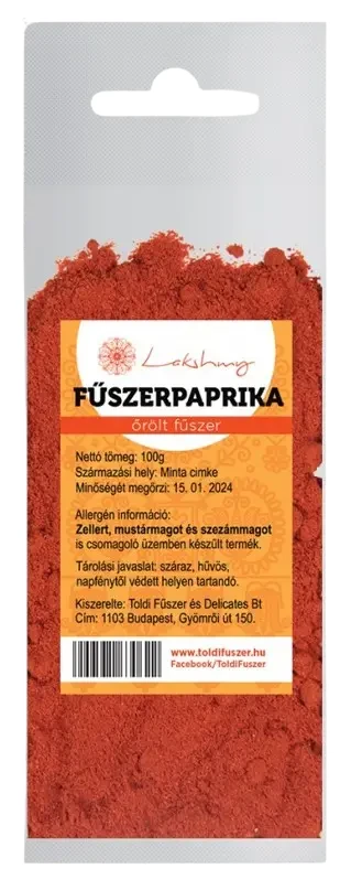 Lakshmy Fűszerpaprika csemege őrölt 100 g