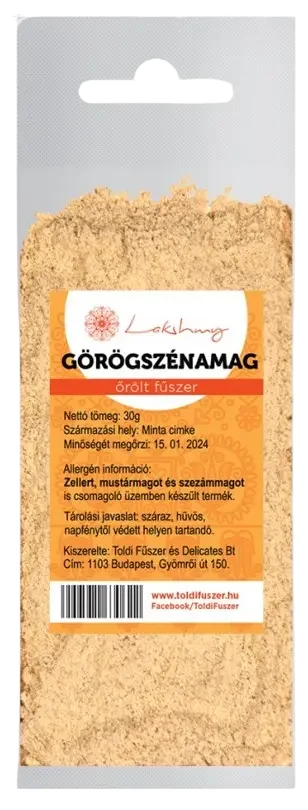 Lakshmy Görögszénamag őrölt 30 g