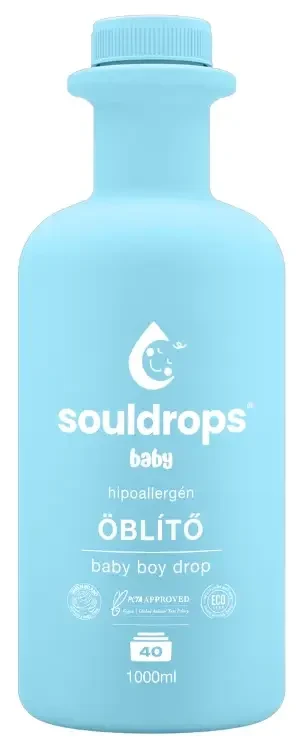 Souldrops Baby Öblítő BOY 40 mosás 1000 ml