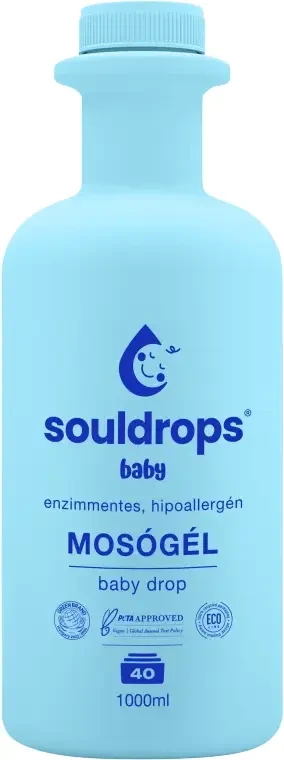 Souldrops Baby Mosogél 40 mosás 1000 ml