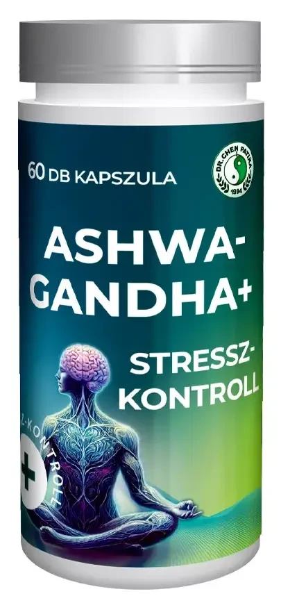 Dr. Chen Ashwagandha+ Stresszkontroll Kapszula 60 db