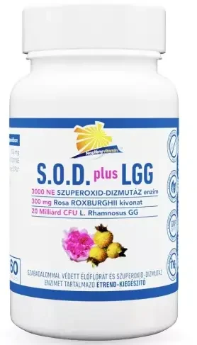 Napfényvitamin S.O.D. plus LGG étrend-kiegészítő 60 db