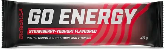 BioTech USA Go Energy Bar 40 g Eper-Joghurt
