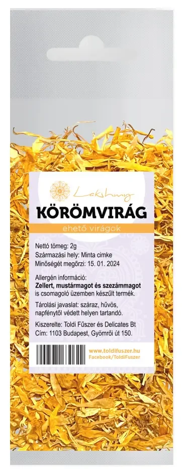 Lakshmy Körömvirág szirom 2 g