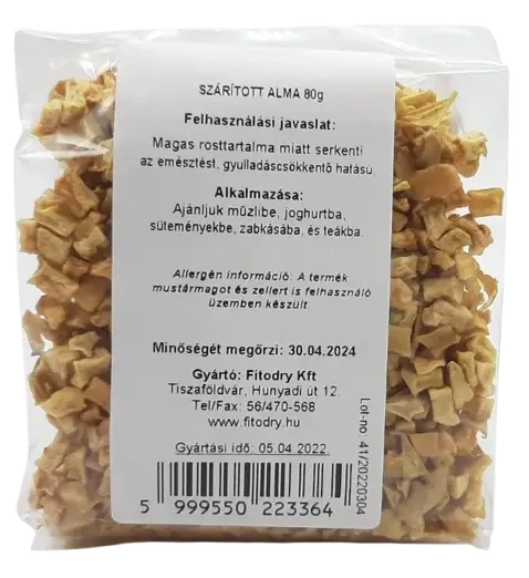 Fitodry Szárított alma 80g