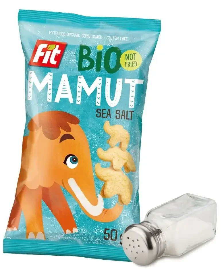 Fit Bio Snack MAMUT (sós) - extrudált, gluténmentes 50g
